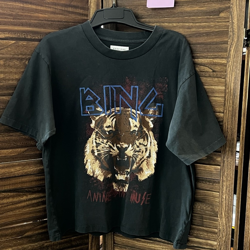 Anine Bing Tiger Tee Graphic T-Shirt